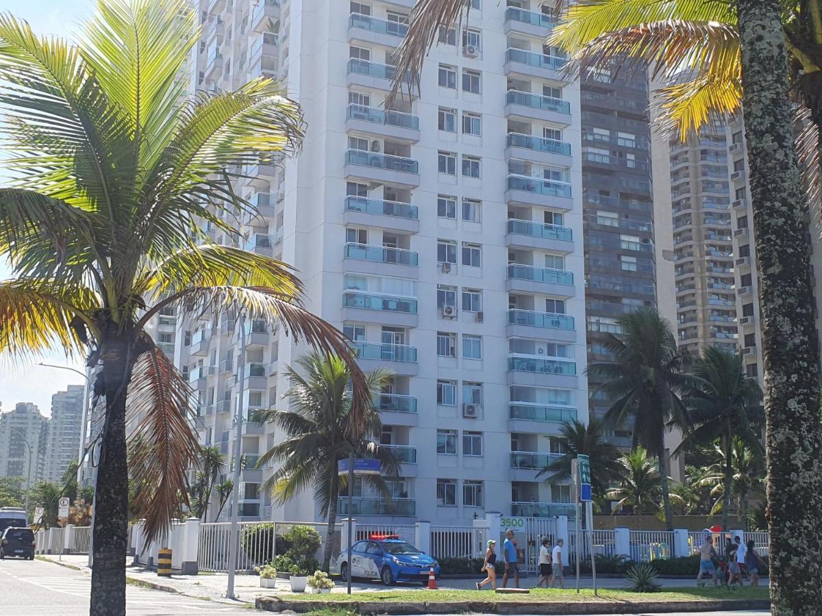 Apto Vista Mar E Pe Na Areia Da Barra Da Tijuca Appartement Rio de Janeiro